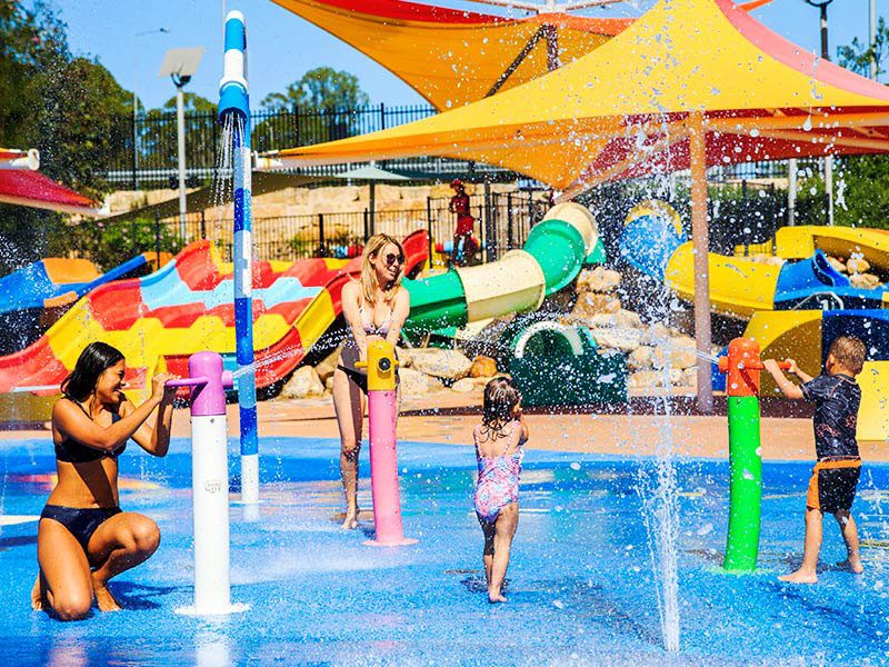 Splash Pads Raging Waters Sydney