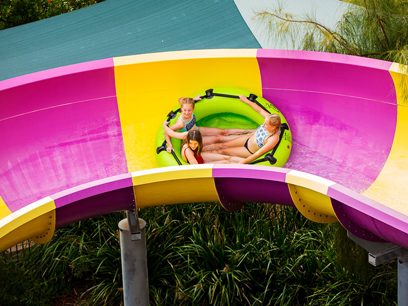 Typhoon Water Slide | Raging Waters Sydney